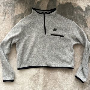 Nike Crop Zip Pullover